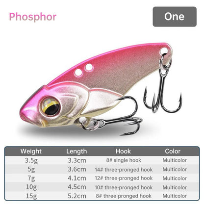 VIB Fishing Lure – 3.5g–15g Rattling Iron Jig | Long - Cast Hard Lure for Bass, Trout & Predatory Fish – 07 Fishing Gear for ExtendedShip (6 view)