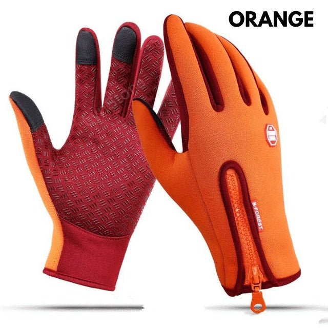 Winter Touchscreen Gloves – Waterproof Fleece Riding & Motorcycle Sports Gloves – A Blue Apparel for Apparel and Accessories (8 view)