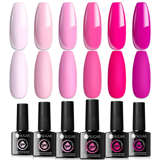 Gel Nail Polish Set | Nail Products – Sweet Pink Accessories for bubblefree (1 view)