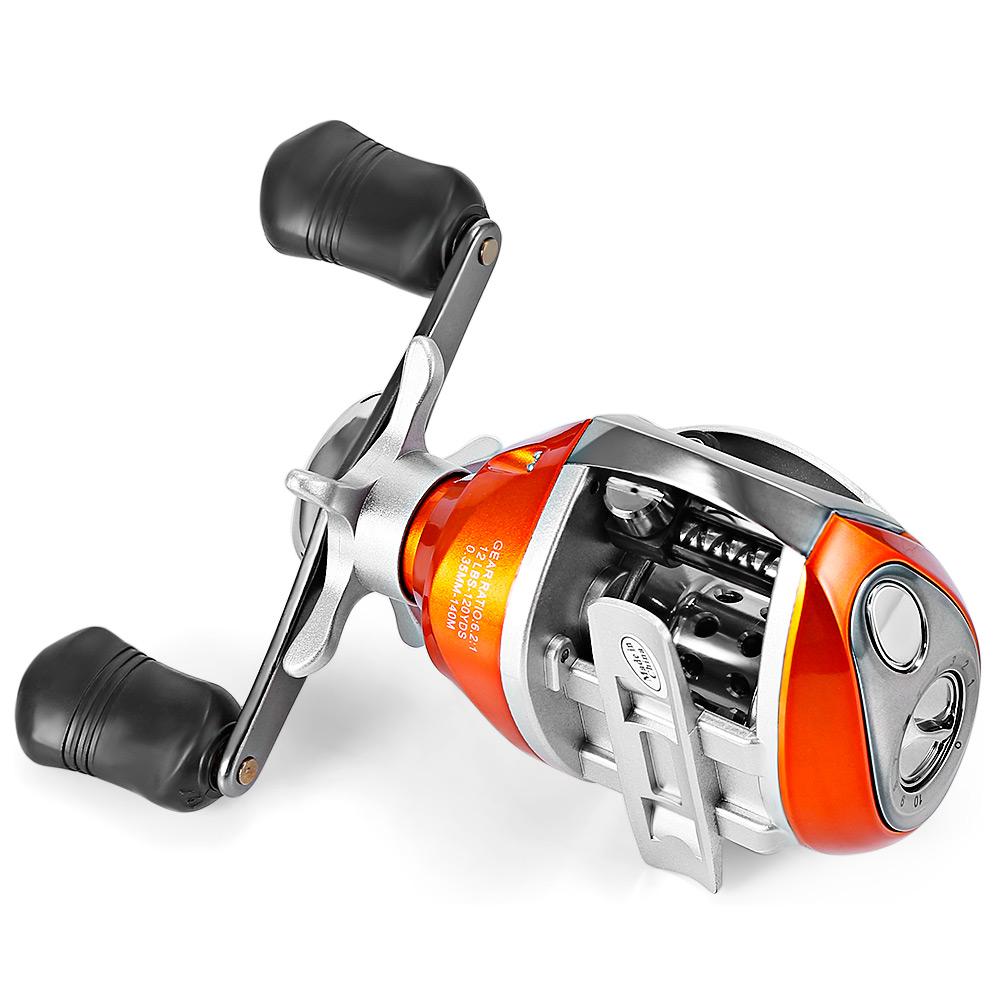 YUMOSHI Baitcasting Reel – 12+1BB 6.3:1 Gear Ratio with Magnetic Brake | Left & Right Hand – blue left Fishing Gear for 12+1BB Reel (6 view)