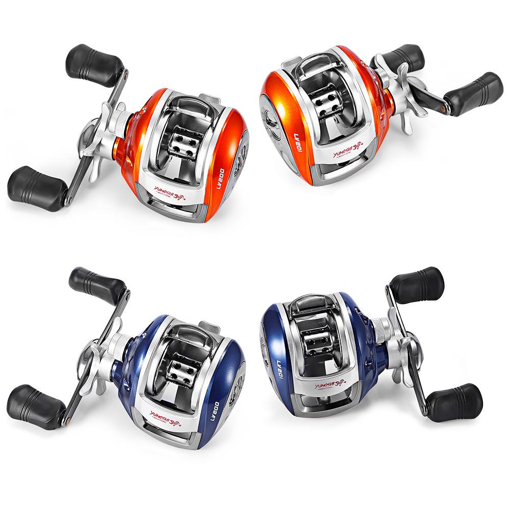 YUMOSHI Baitcasting Reel – 12+1BB 6.3:1 Gear Ratio with Magnetic Brake | Left & Right Hand – blue left Fishing Gear for 12+1BB Reel (8 view)