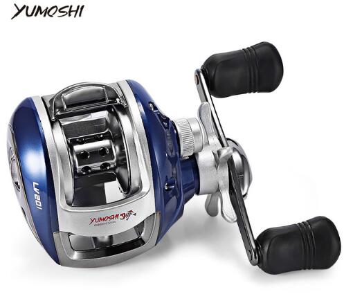 YUMOSHI Baitcasting Reel – 12+1BB 6.3:1 Gear Ratio with Magnetic Brake | Left & Right Hand – blue right Fishing Gear for 12+1BB Reel (10 view)