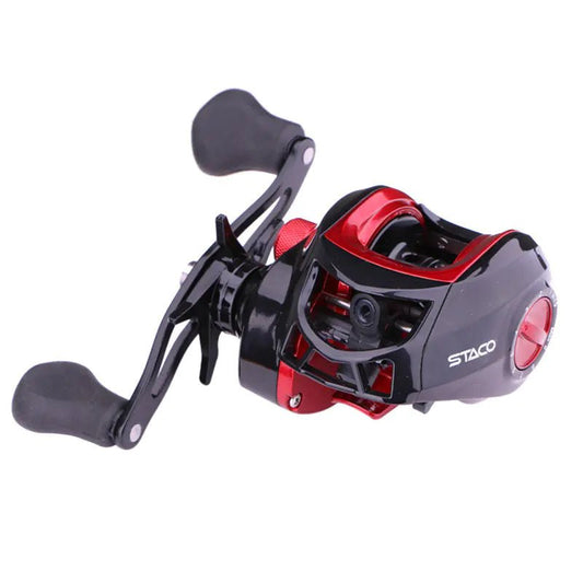 Water Drop Fishing Reel – 18 Bearing Carbon Fiber Baitcaster – Fishing Gear by SbrTnHomes