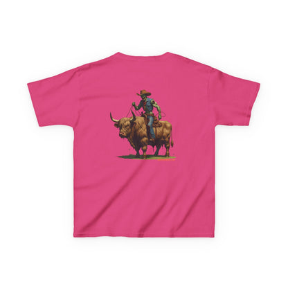 Zombie Cowboy Kids Tee – Undead Rider of the Apocalypse | Halloween Western Shirt – Royal Kids clothes for Animal Graphic Tee (29 view)