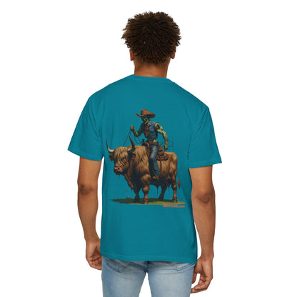 Zombie Cowboy Tee – Undead Rider of the Apocalypse | Halloween Western Shirt – Black T-Shirt for Casual Outfit Idea (22 view)