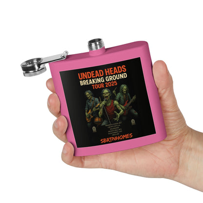 Zombies Tour Flask, 6oz Stainless Steel Flask, Premium Drinking Flask, Music Festival Gift, Halloween Accessory – 6oz Mug for Camping Gear (32 view)